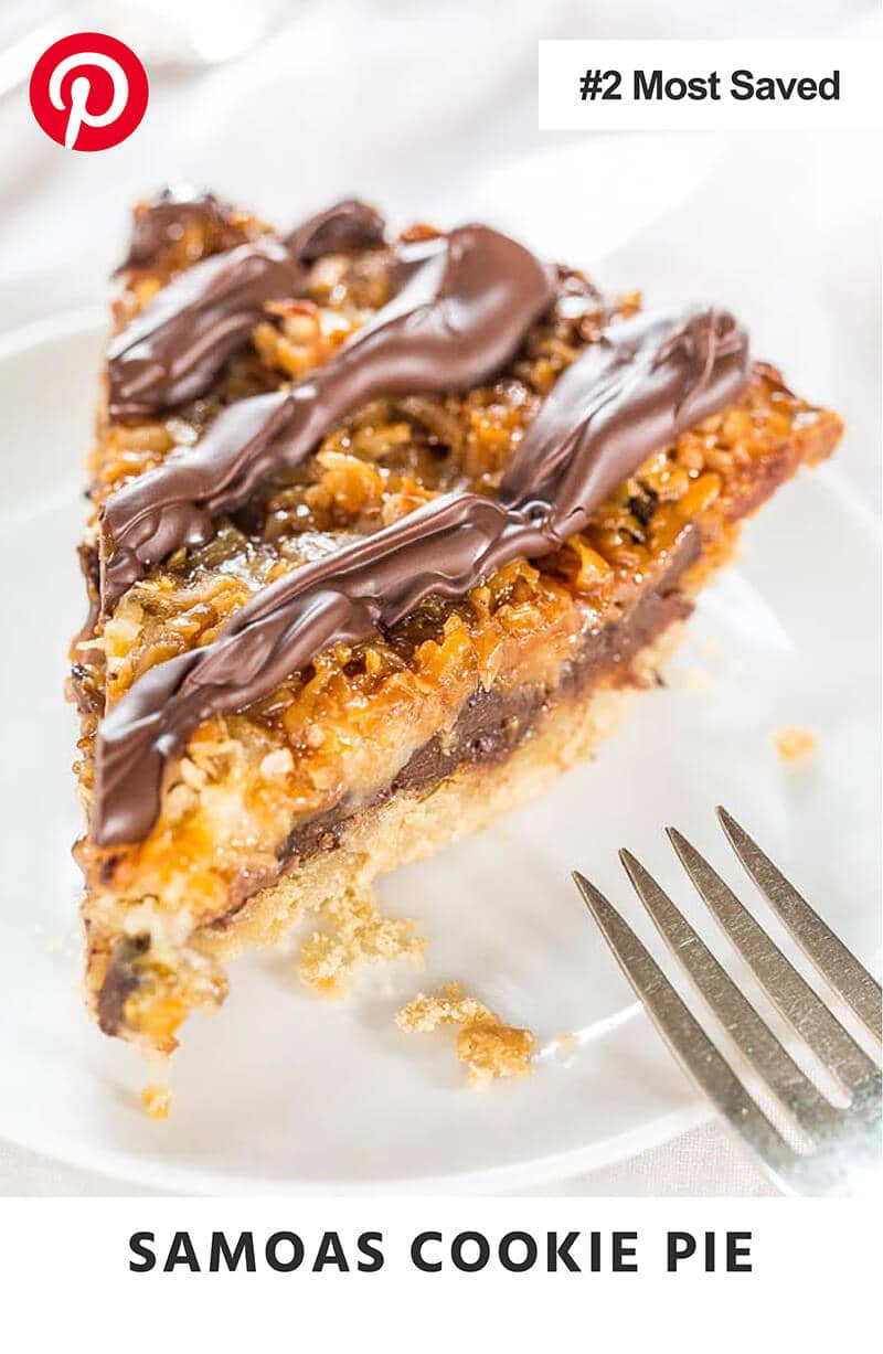 Samoas Cookie Pie