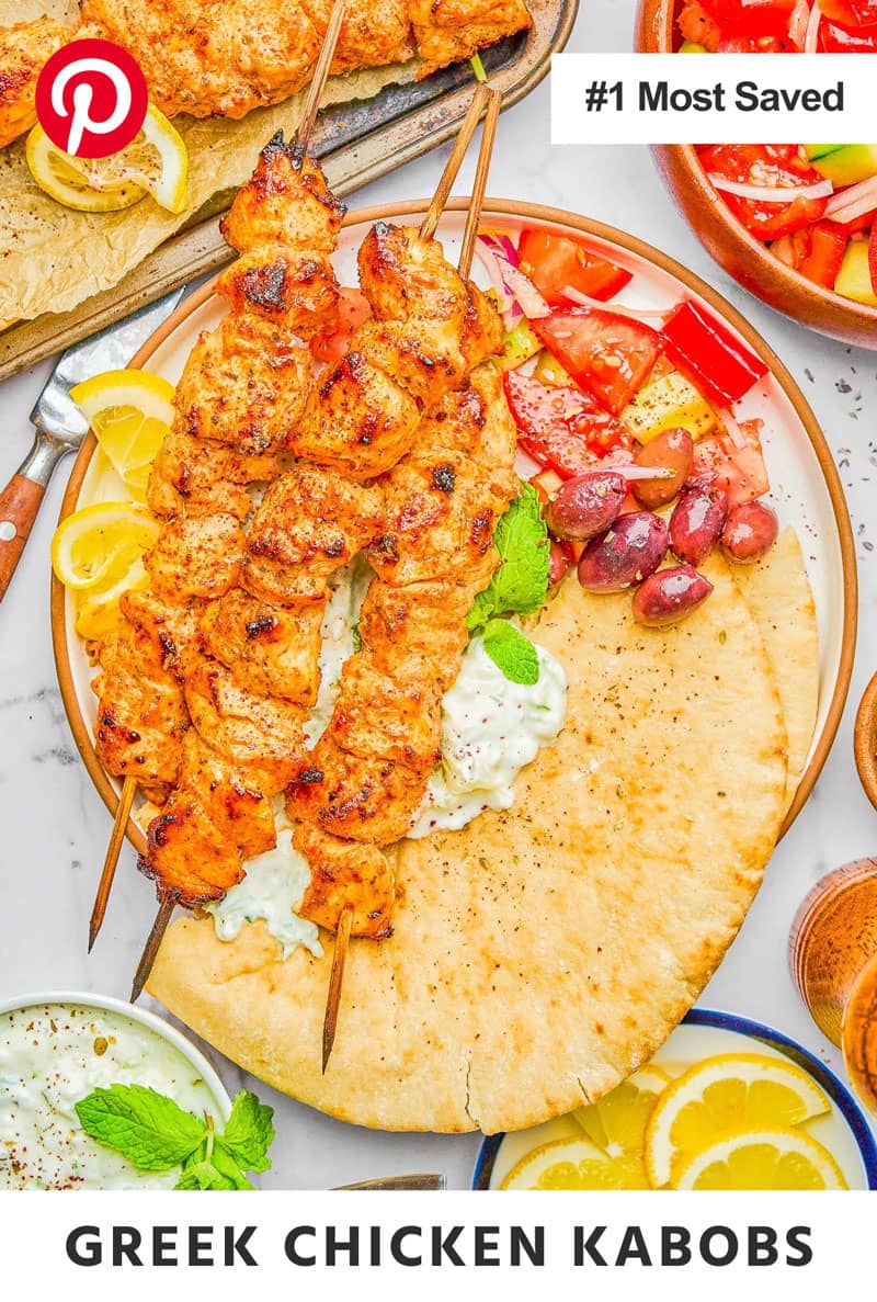 Greek Chicken Kabobs