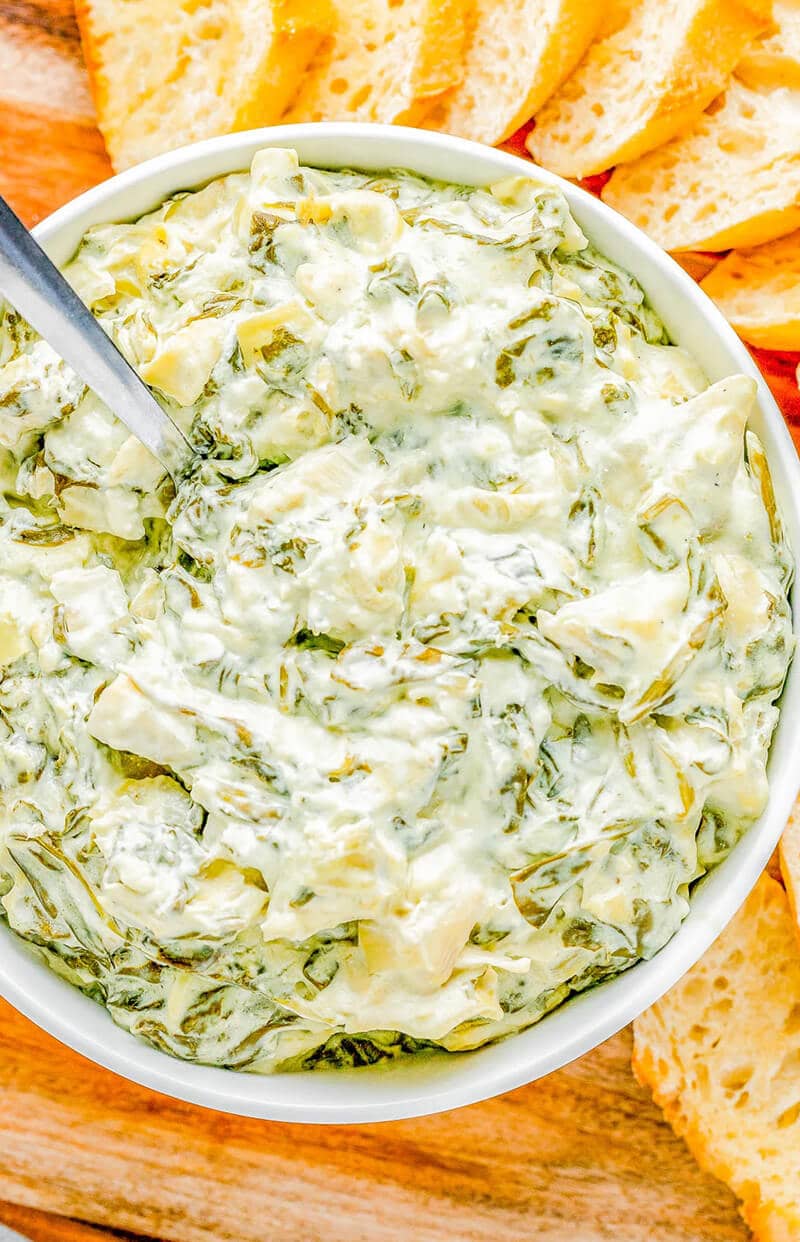 Crockpot Spinach Artichoke Dip