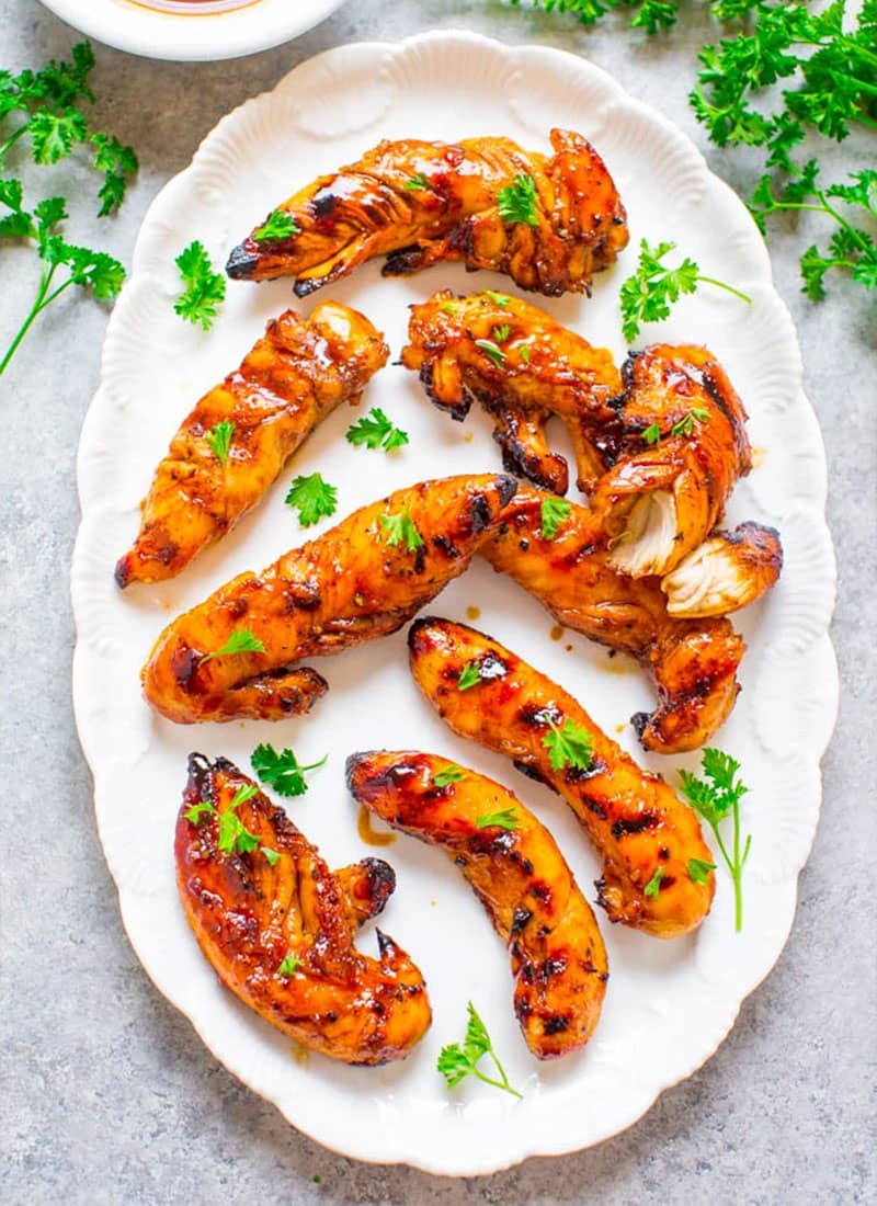 Grilled Honey BBQ Chicken