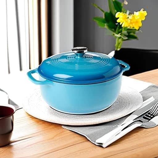Enameled Cast Iron Dutch Oven