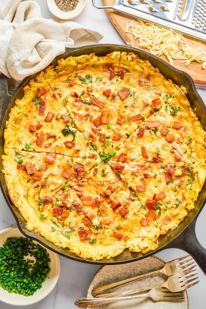 Bacon and Cheese Quiche