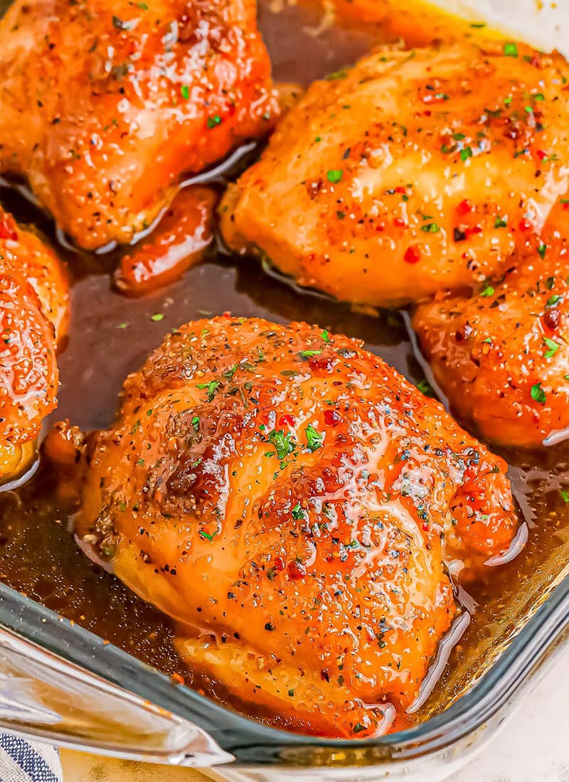 Baked Brown Sugar Italian Chicken