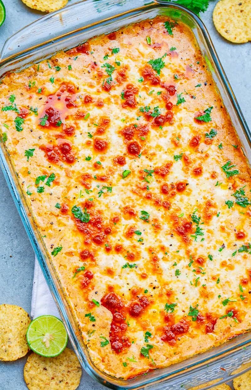 Cheesy Baked Mexican Street Corn Dip