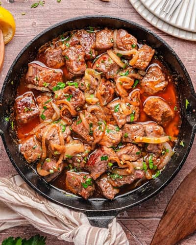 Garlic Butter Steak Bites