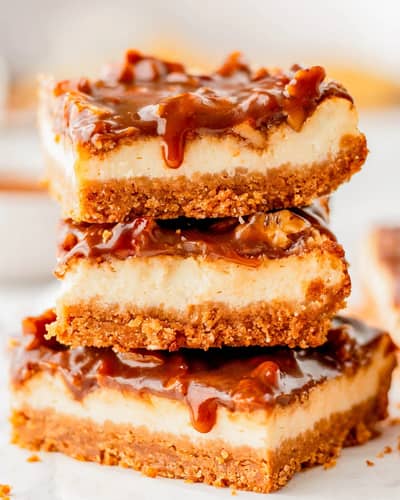 Pecan Pie Cheesecake Bars