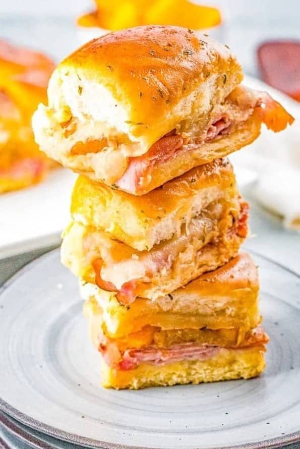Ham and Pineapple Sliders