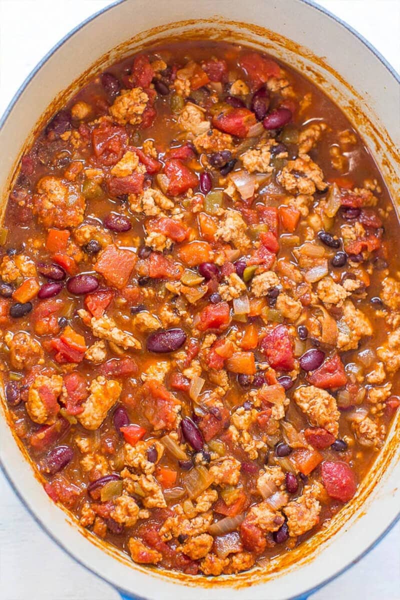 Easy 30-Minute Turkey Chili