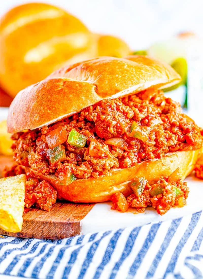 Homemade Sloppy Joes