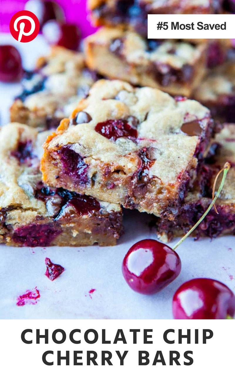 Chocolate Chip Cherry Bars