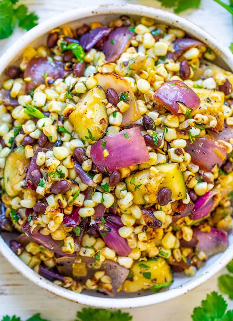 Grilled Corn and Black Bean Salad