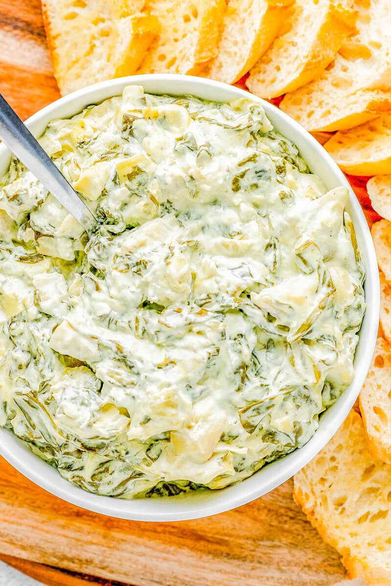 Crockpot Spinach Artichoke Dip