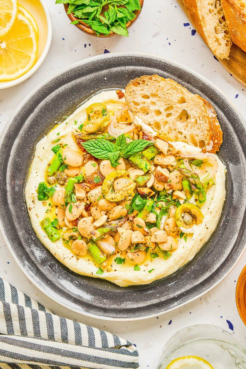 Mediterranean White Bean Salad