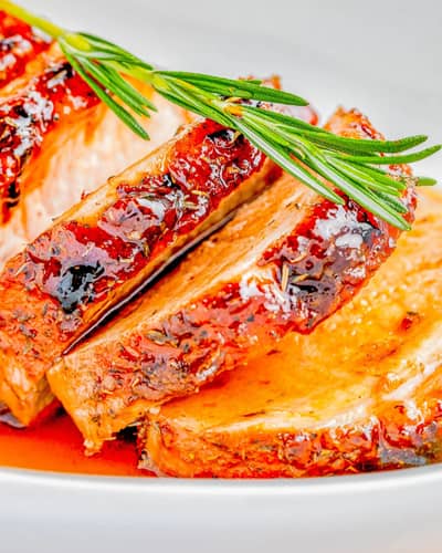 Glazed Pork Loin Roast