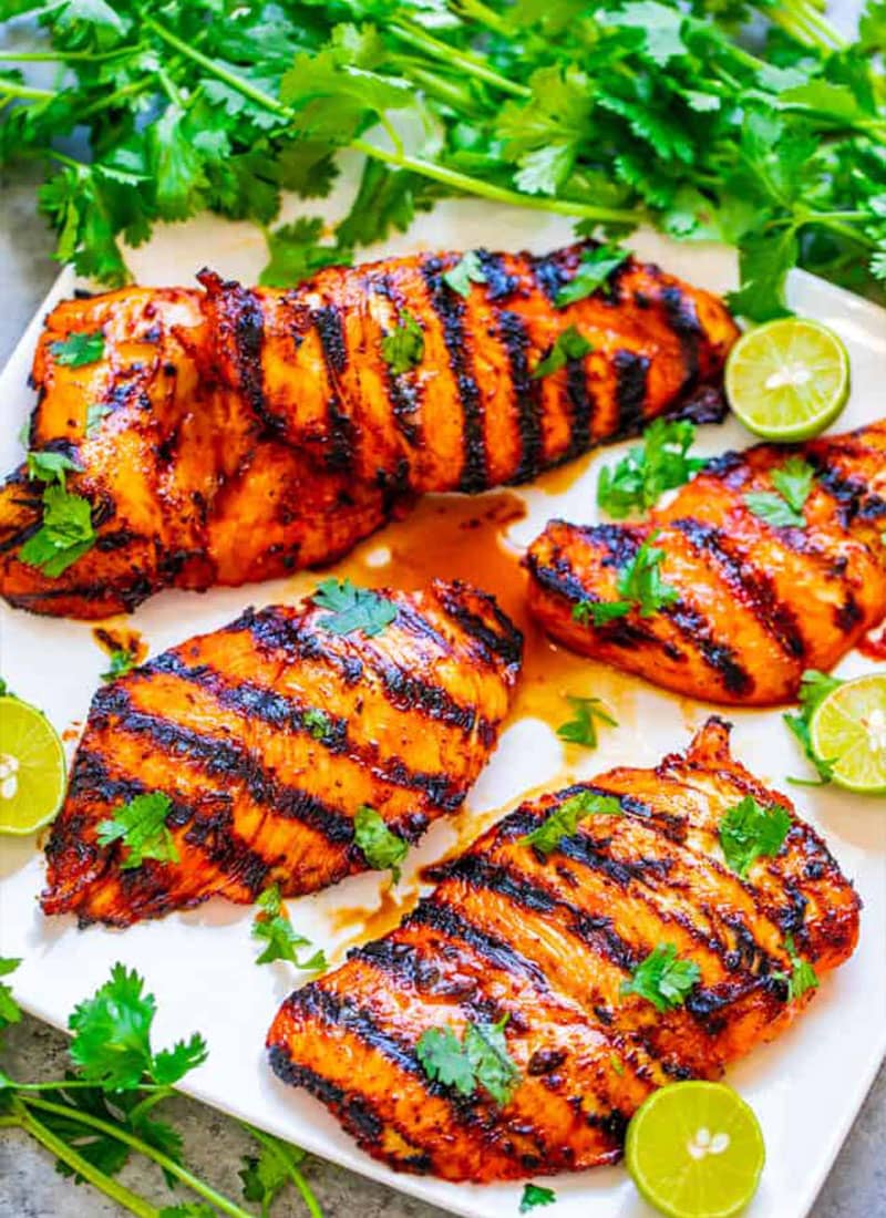Grilled Sriracha Lime Chicken