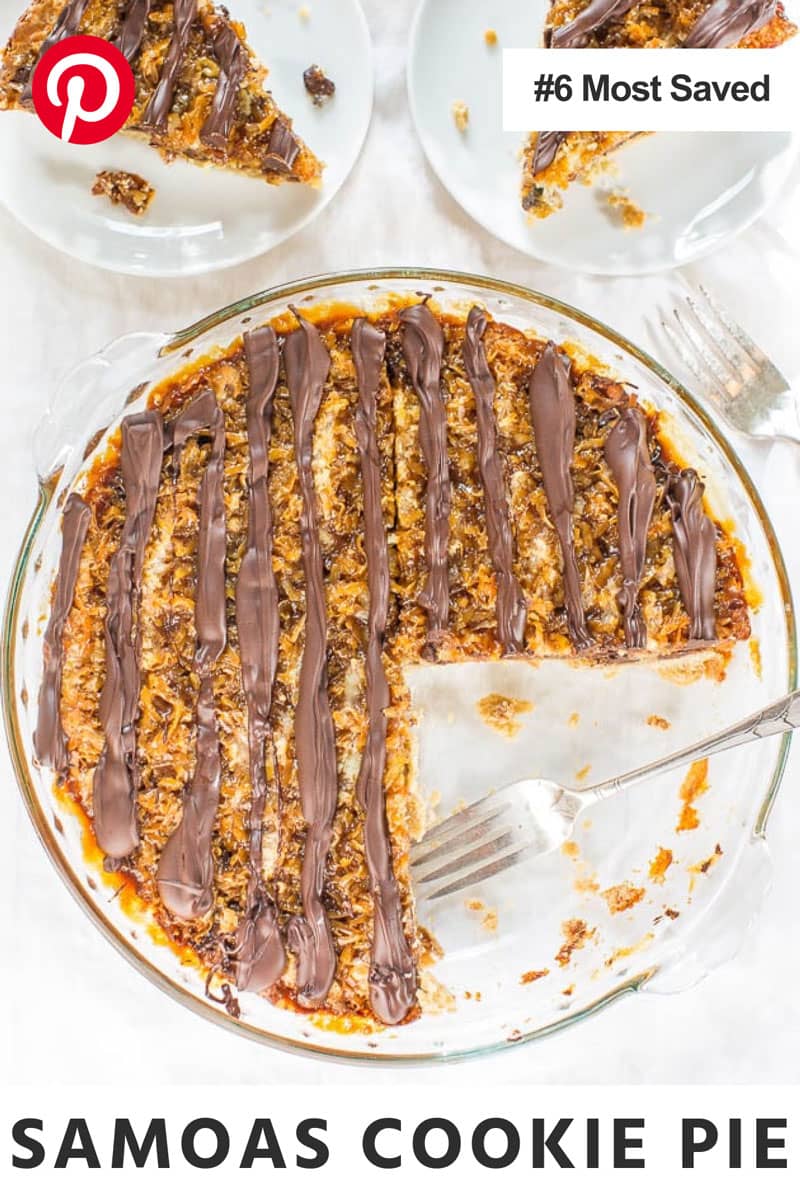 Samoas Cookie Pie