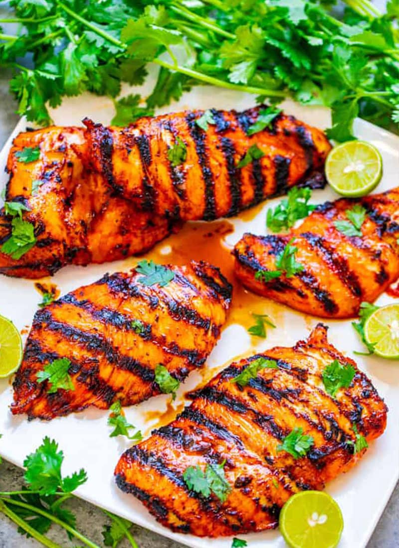 Grilled Sriracha Lime Chicken