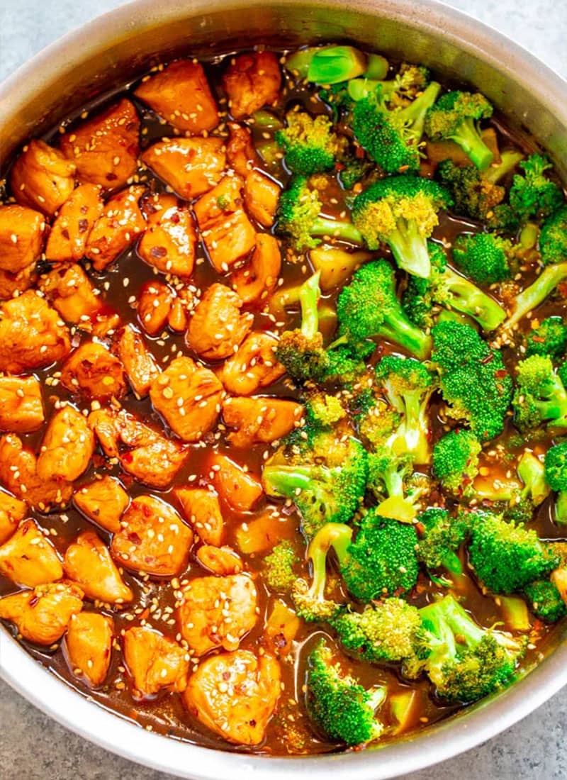 15-Minute Sesame Chicken and Broccoli
