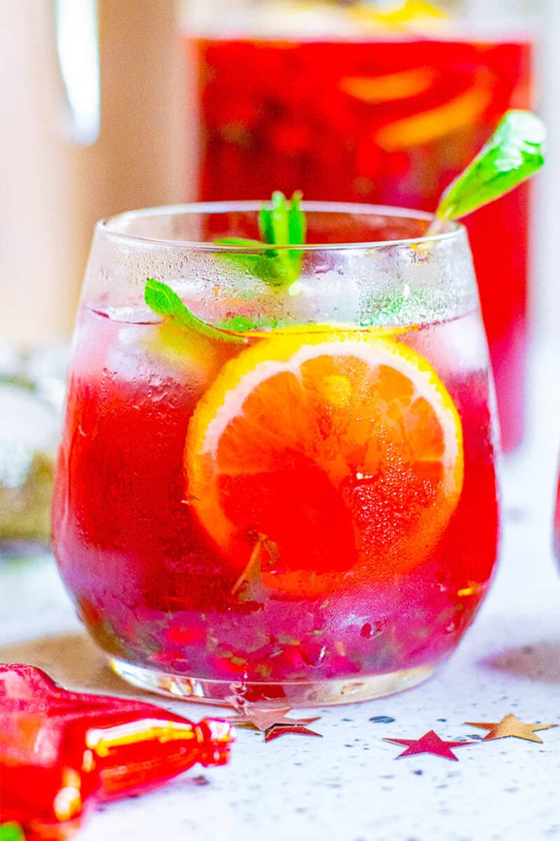 Pomegranate Mojito Punch