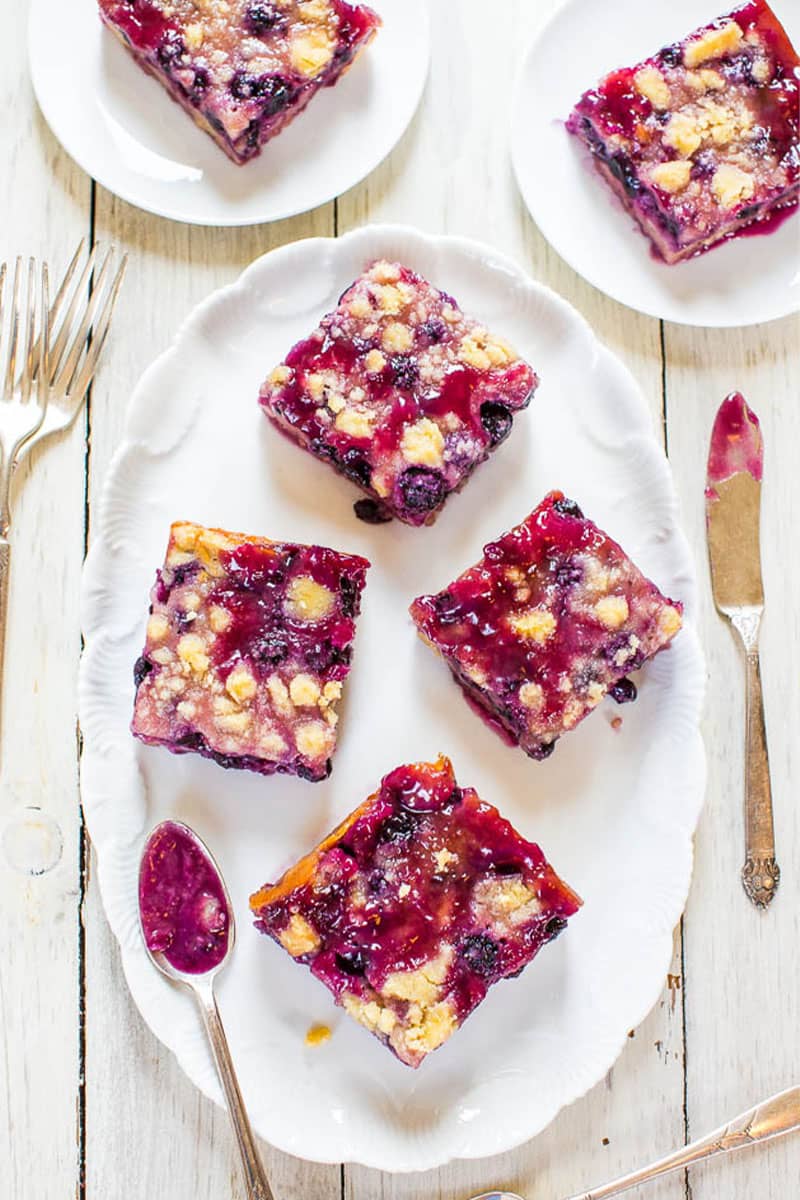 #8 Blueberry Pie Bars