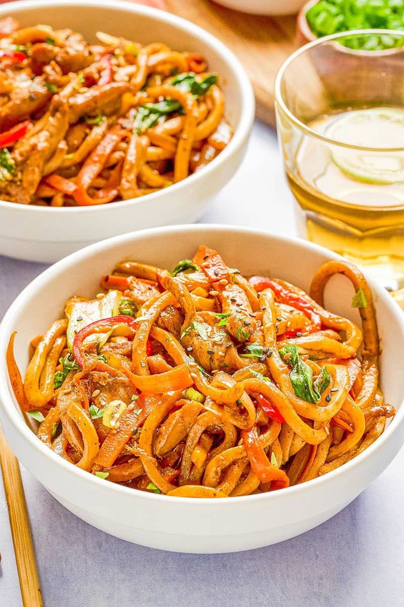 #1 Chicken Stir Fry with Noodles