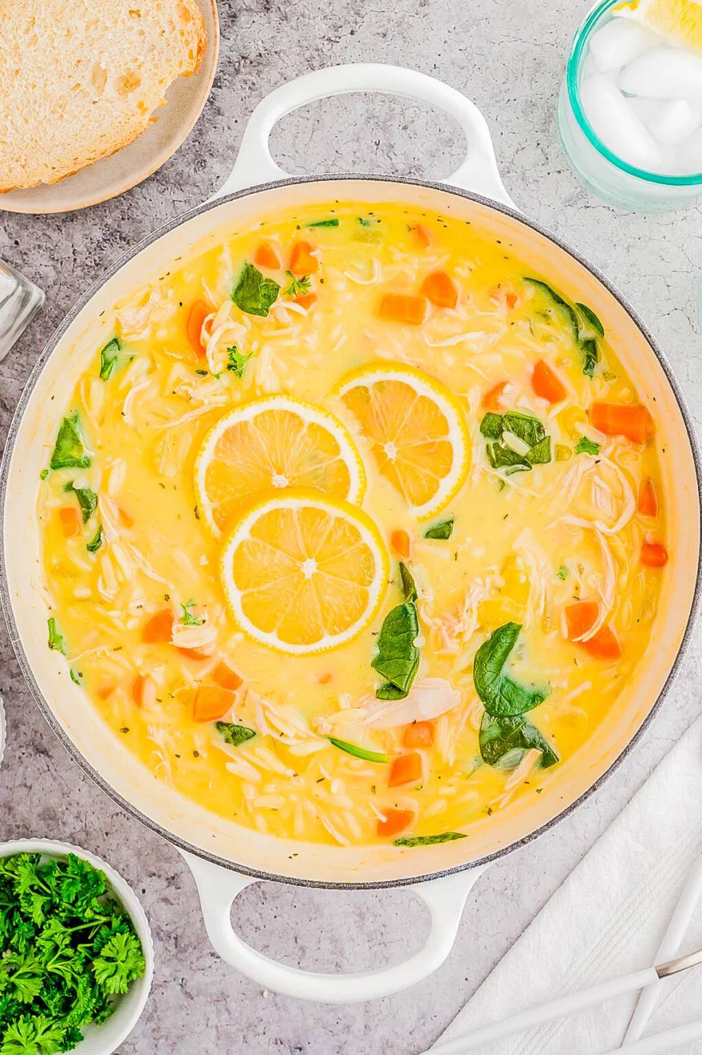 Lemon Chicken  Soup