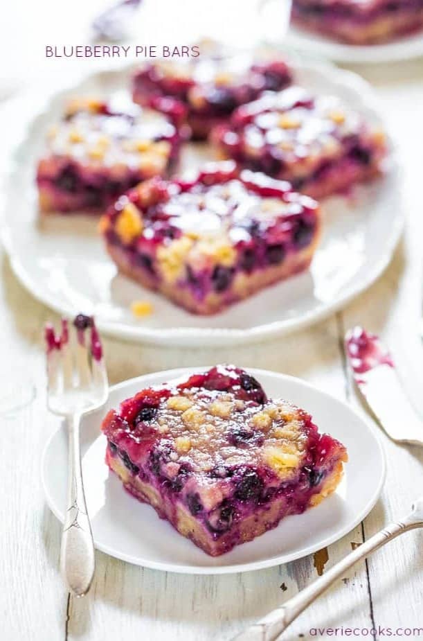 Blueberry Pie Bars