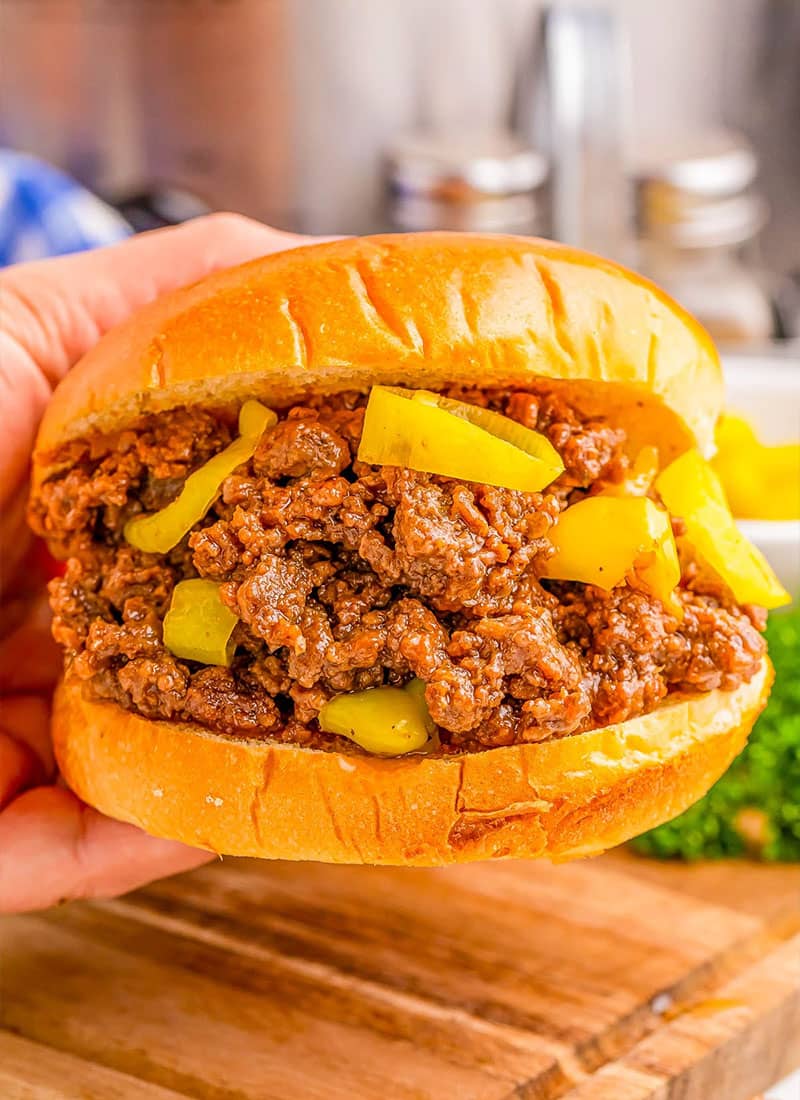 Slow Cooker Mississippi Sloppy Joes