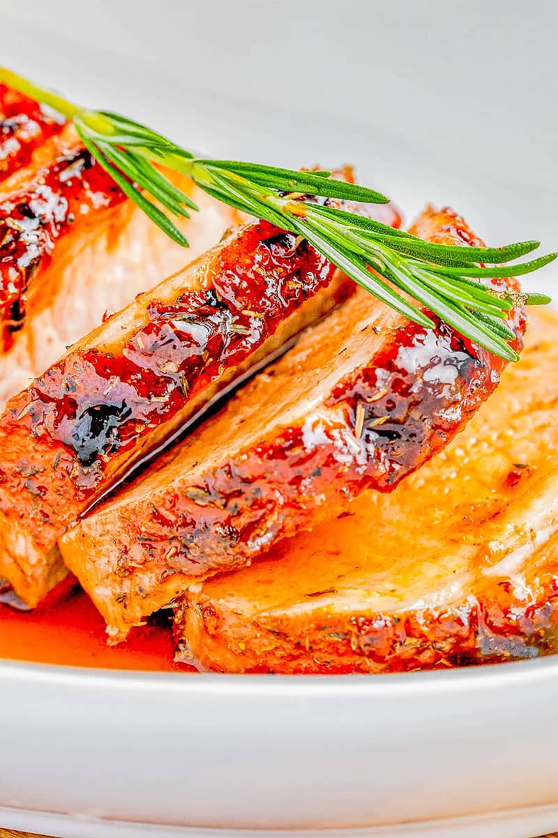 Glazed Pork Loin Roast