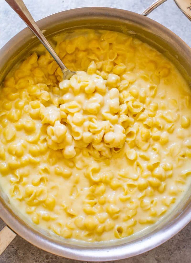 20-Minute Stovetop White Cheddar Mac and Cheese