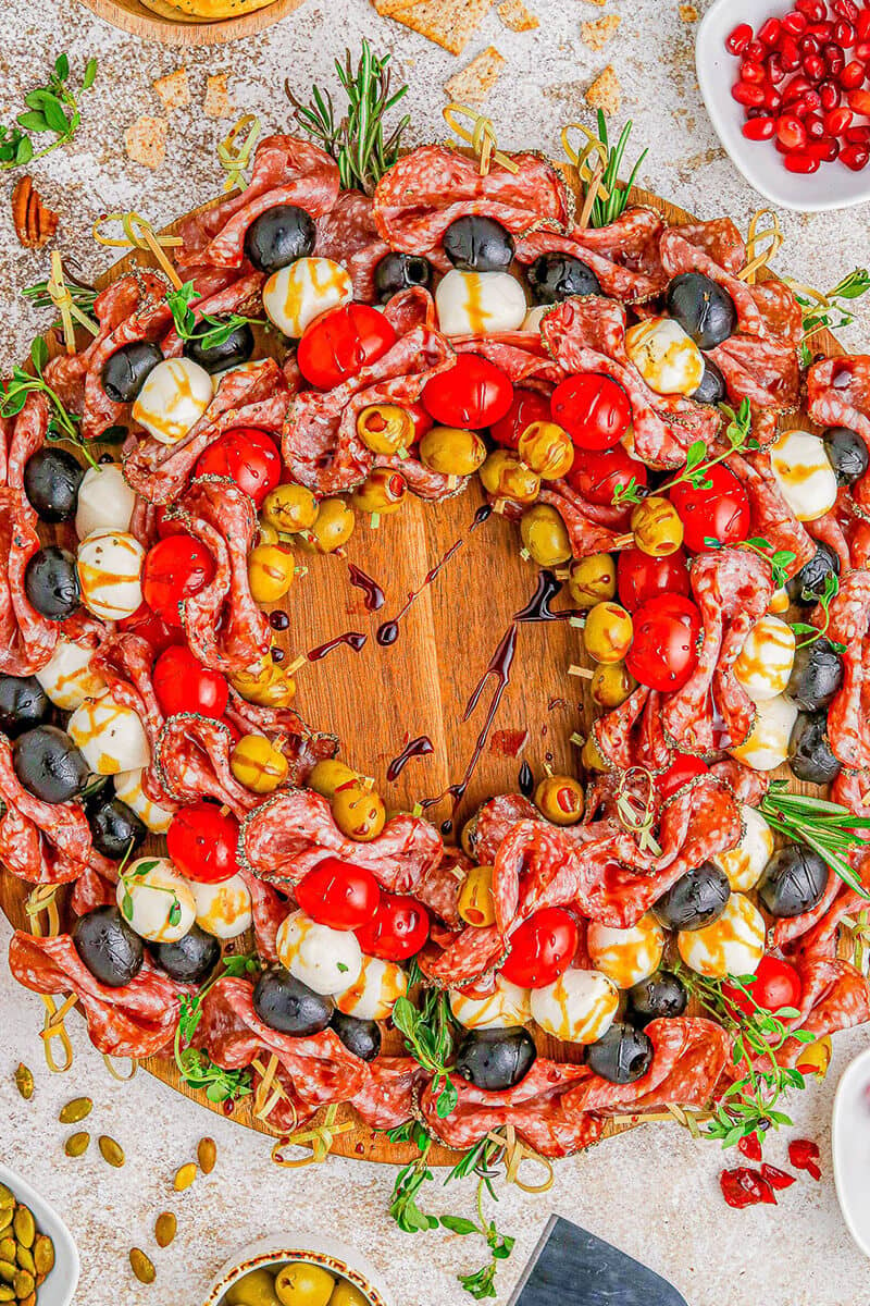 Antipasto Wreath