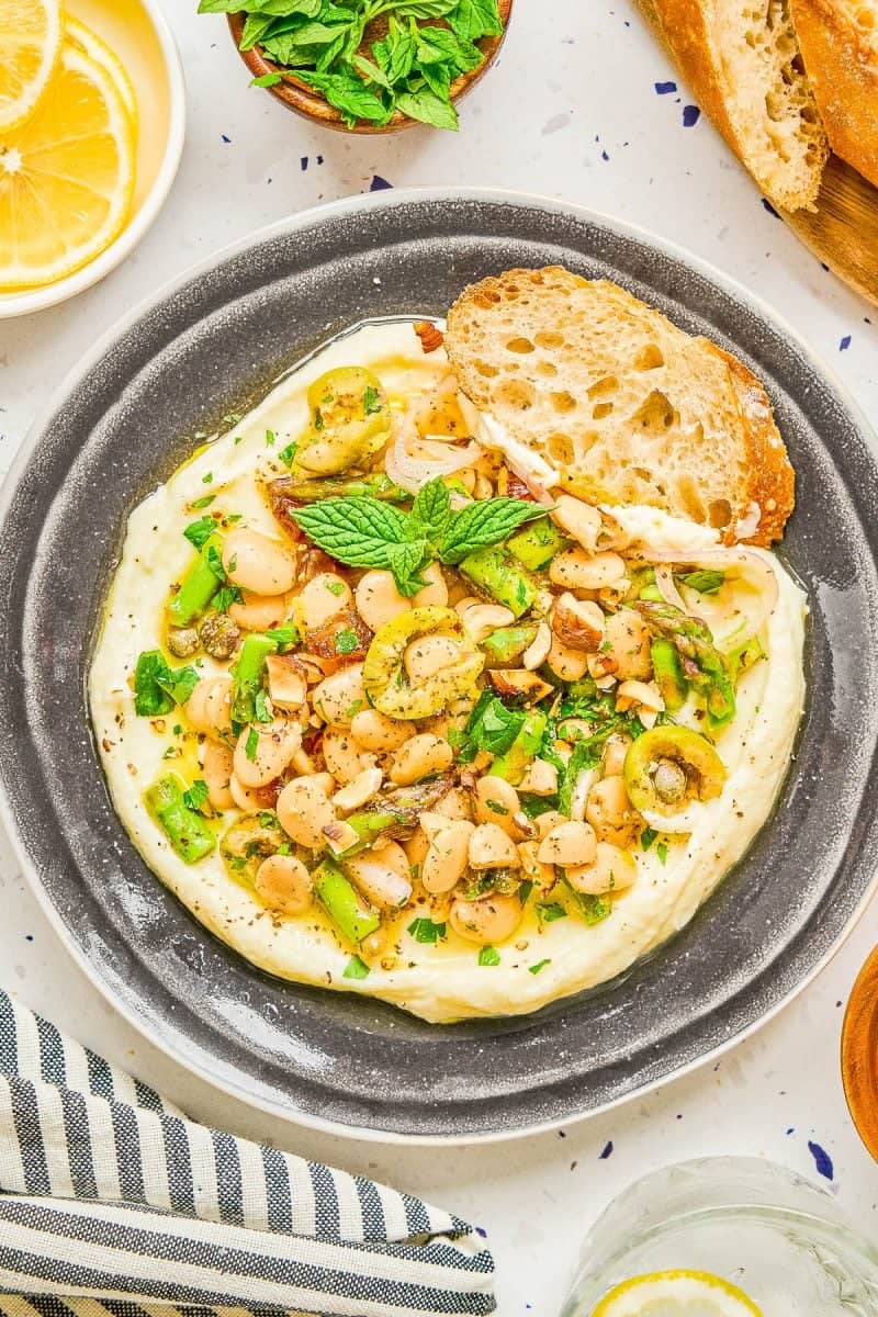 Mediterranean White Bean Salad