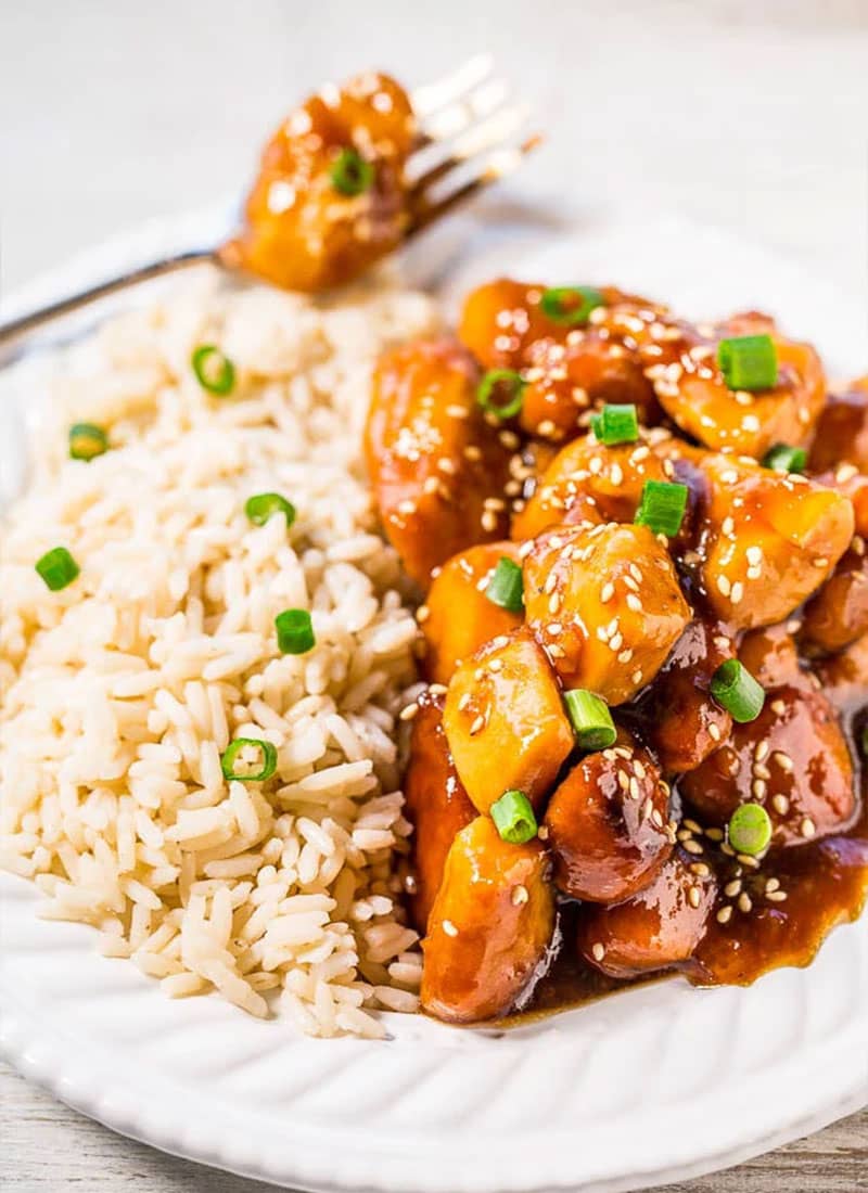 Slow Cooker Orange Chicken