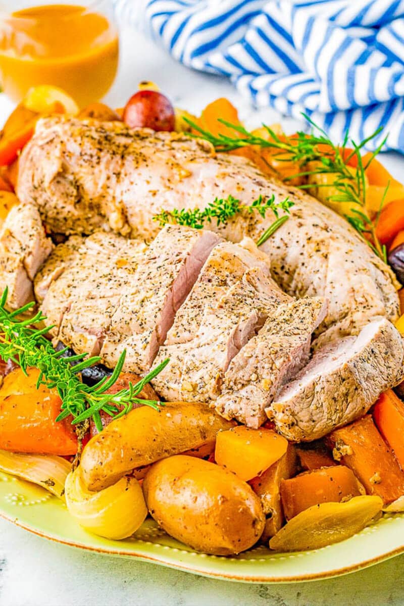 Slow Cooker Pork Tenderloin