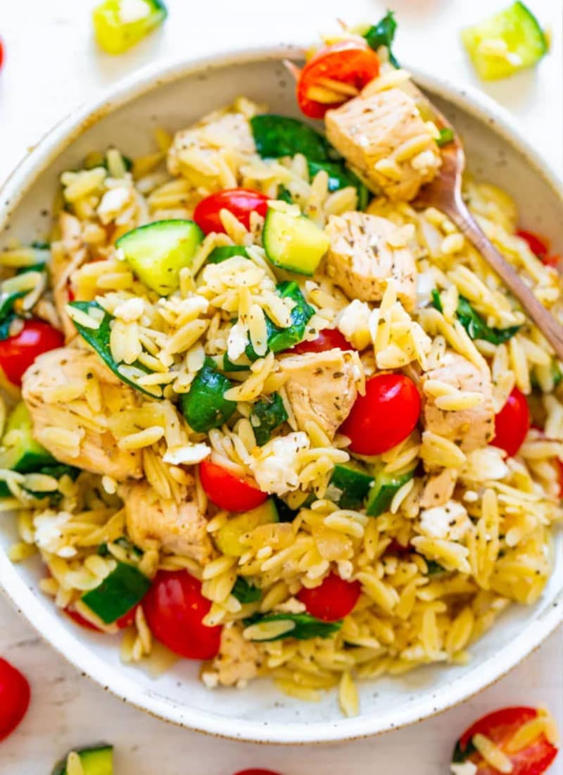 Greek Lemon Chicken and Orzo