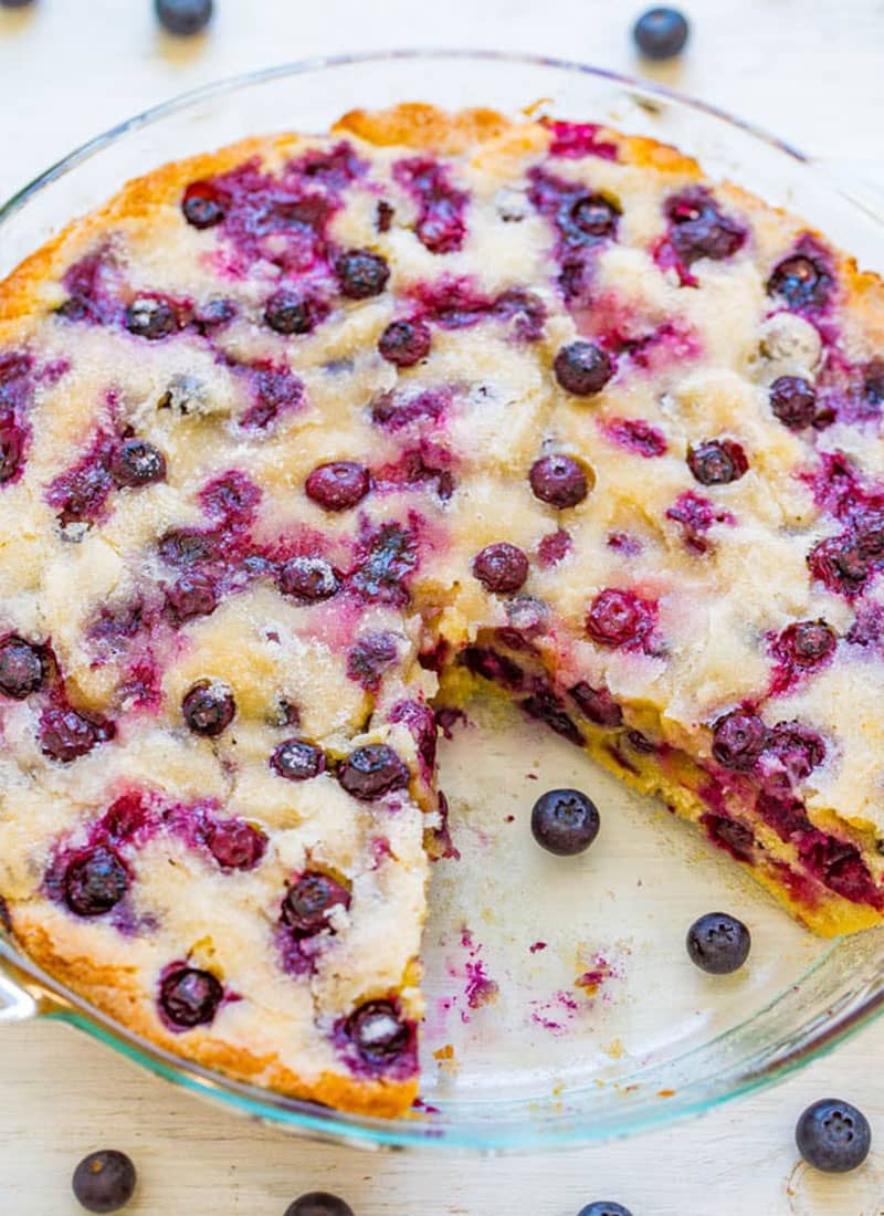 Blueberry Oatmeal Crumble Bars