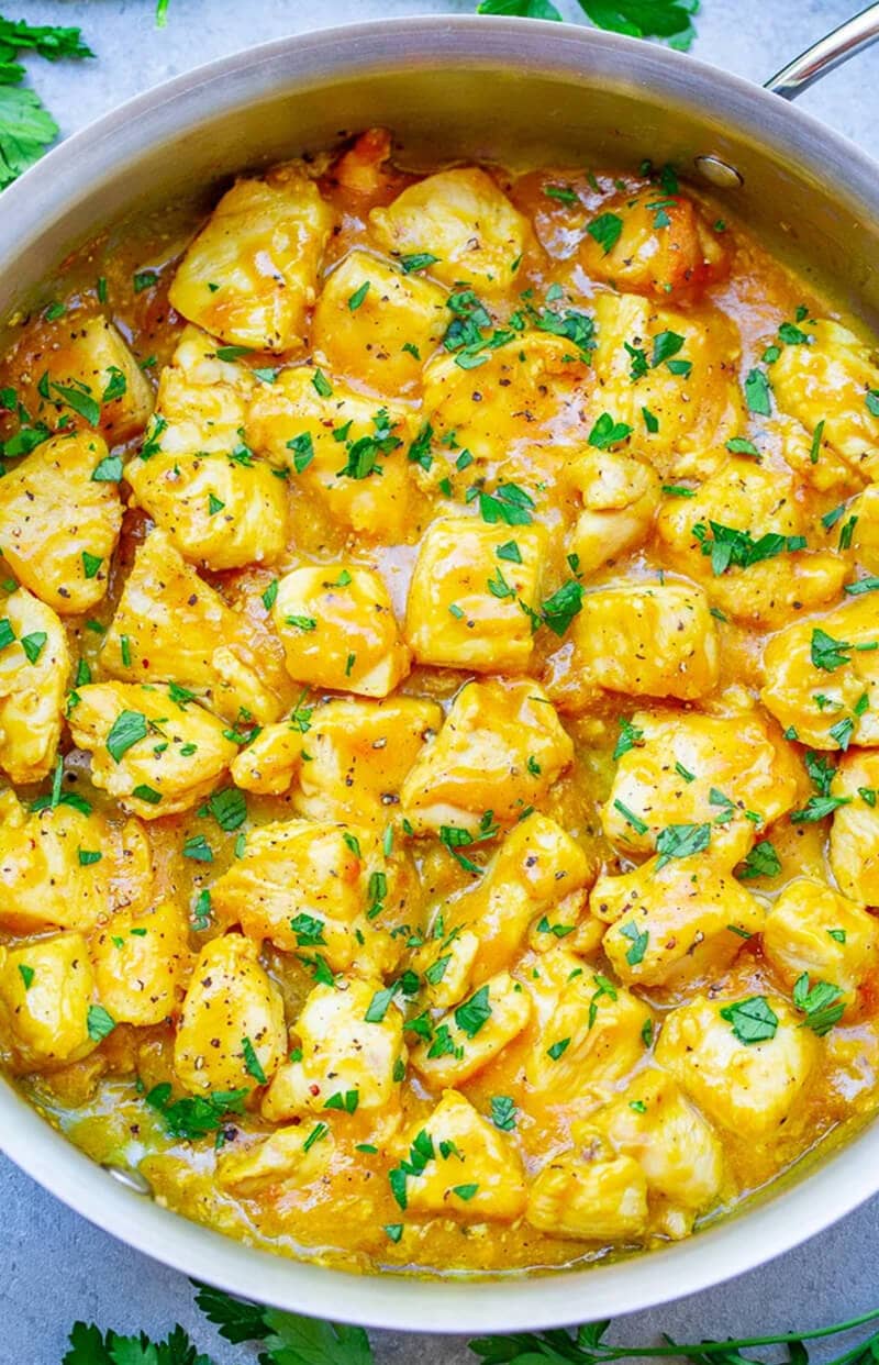 15-Minute Honey Mustard Chicken Skillet