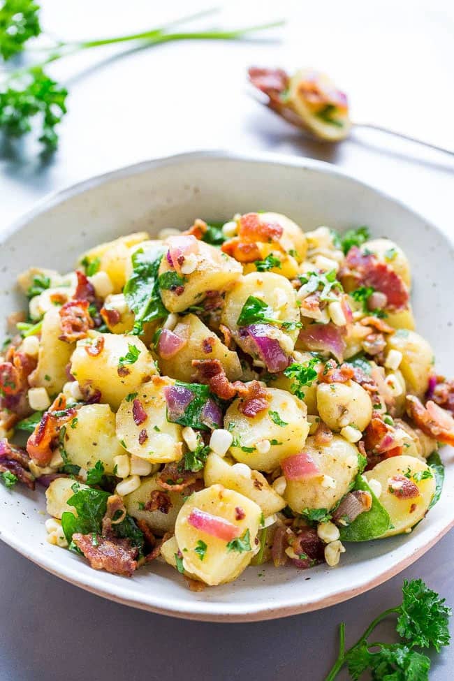 #6 Potato Salad with Bacon