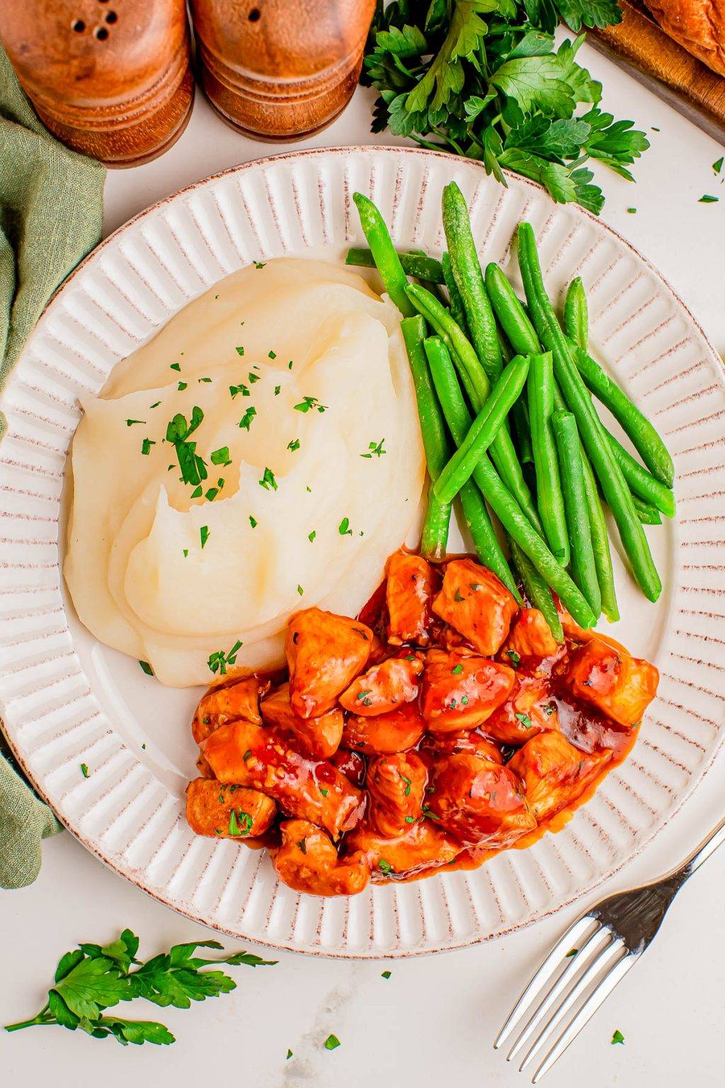 15-Minute Barbecue Chicken Skillet
