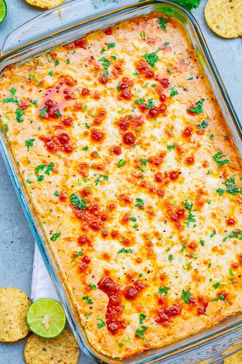 Cheesy Baked Mexican Street Corn Dip