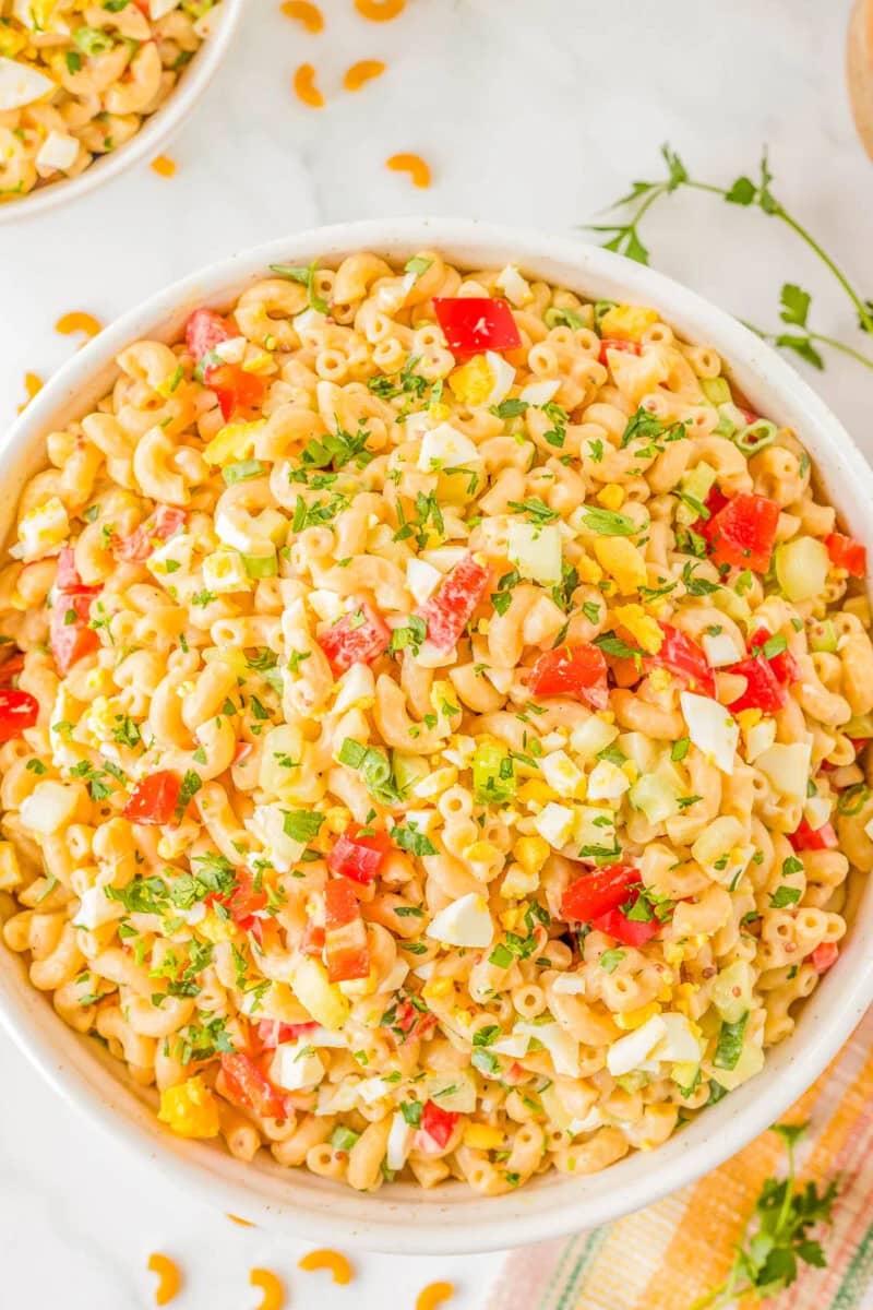 Deviled Egg Pasta Salad