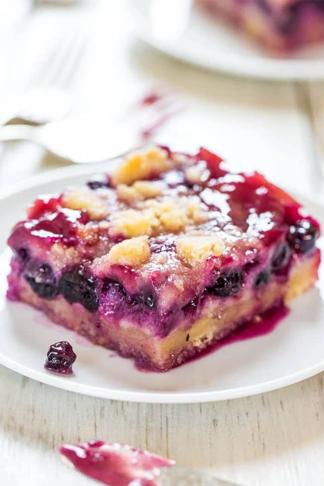 #9 Blueberry Pie Bars