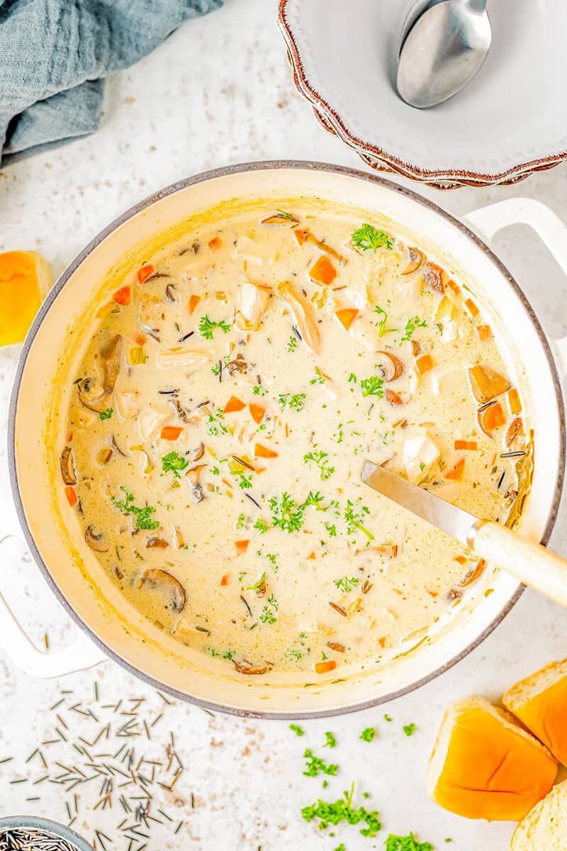 Turkey Wild Rice Soup
