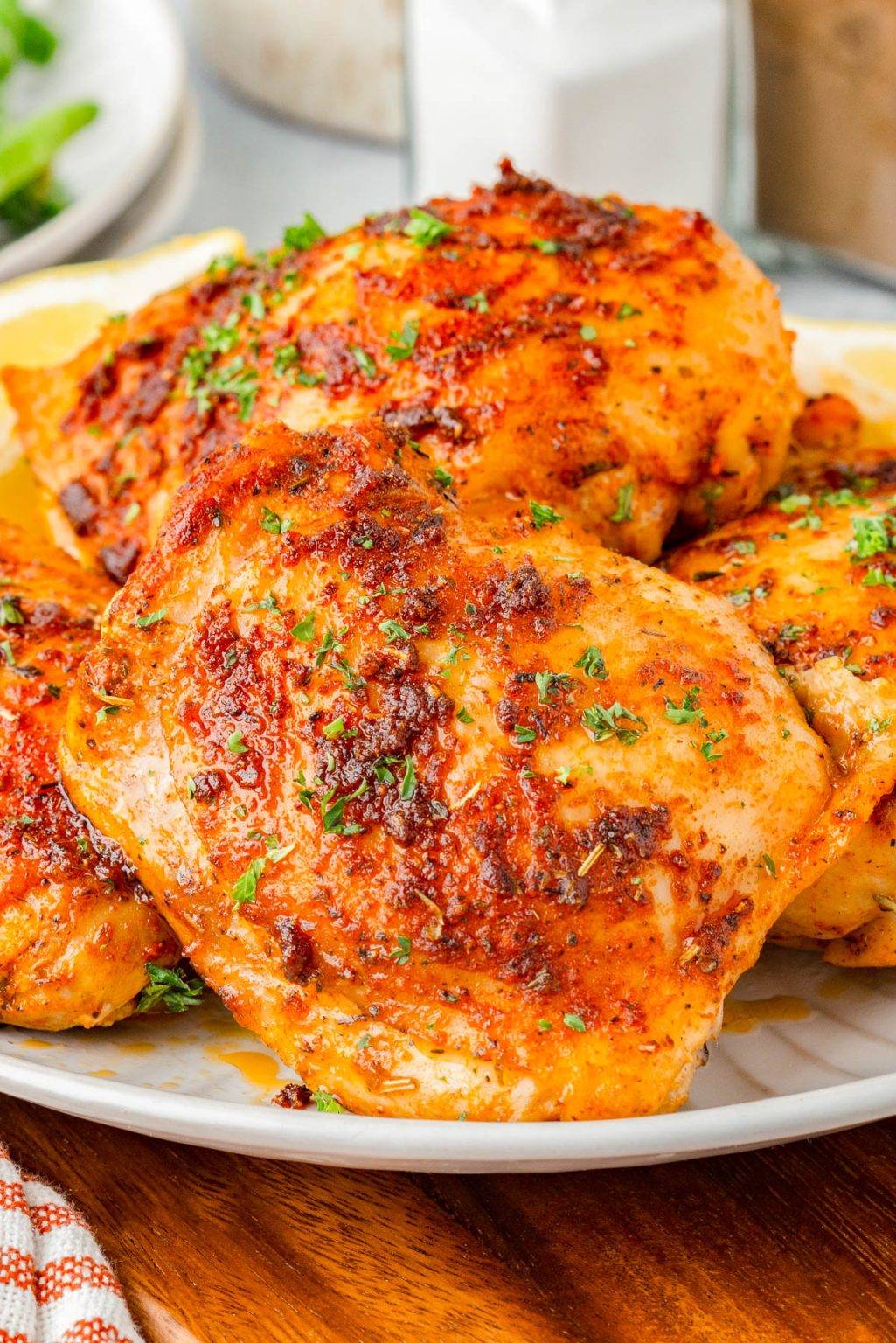 Baked Chicken Thighs