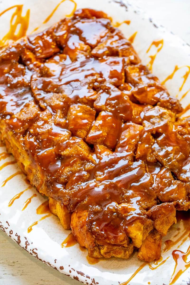 Overnight Caramel French Toast Casserole