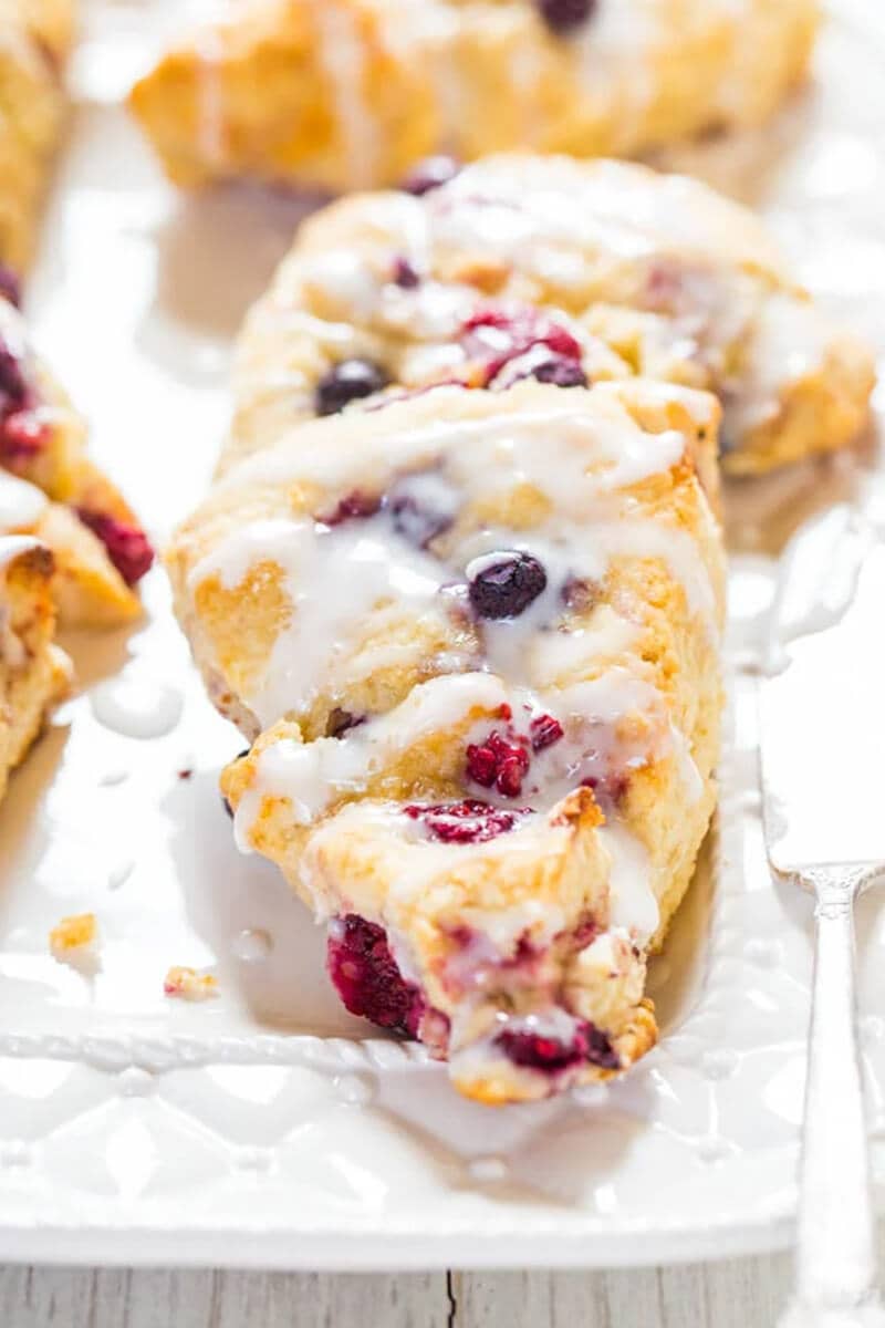 Mixed Berry Scones