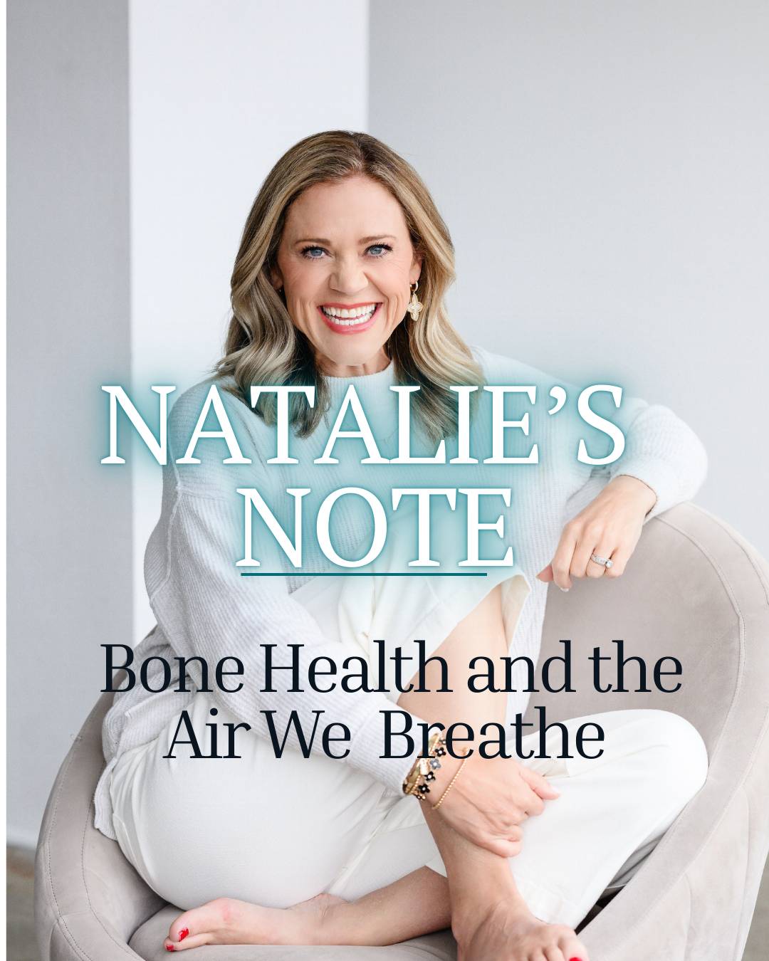 Natalie's Notes Newsletter with image of Natalie Tysdal