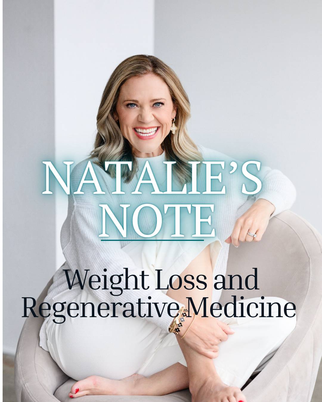 Natalie's Notes Newsletter with image of Natalie Tysdal