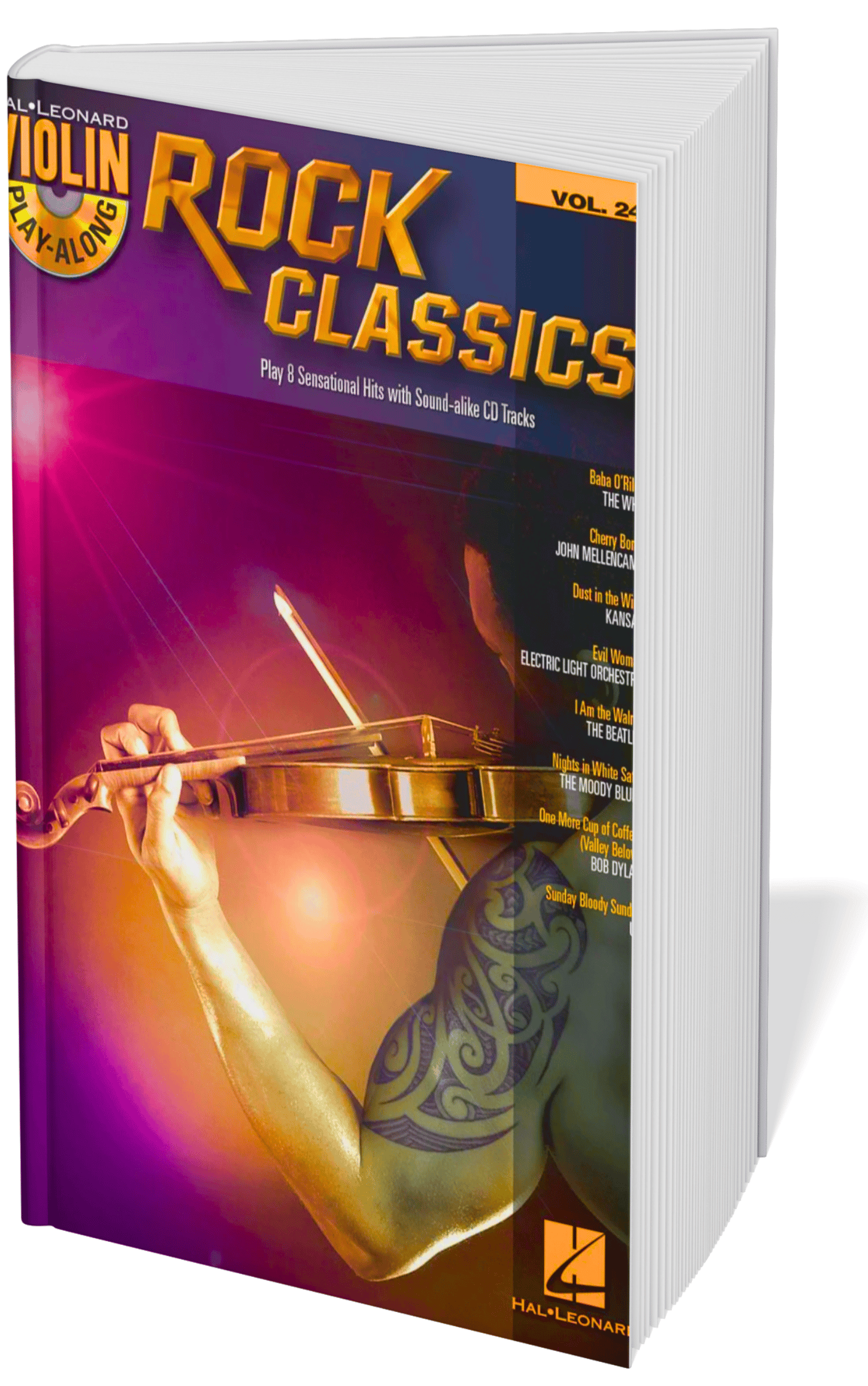 Rock Classics Violin Play-Along Volume 24