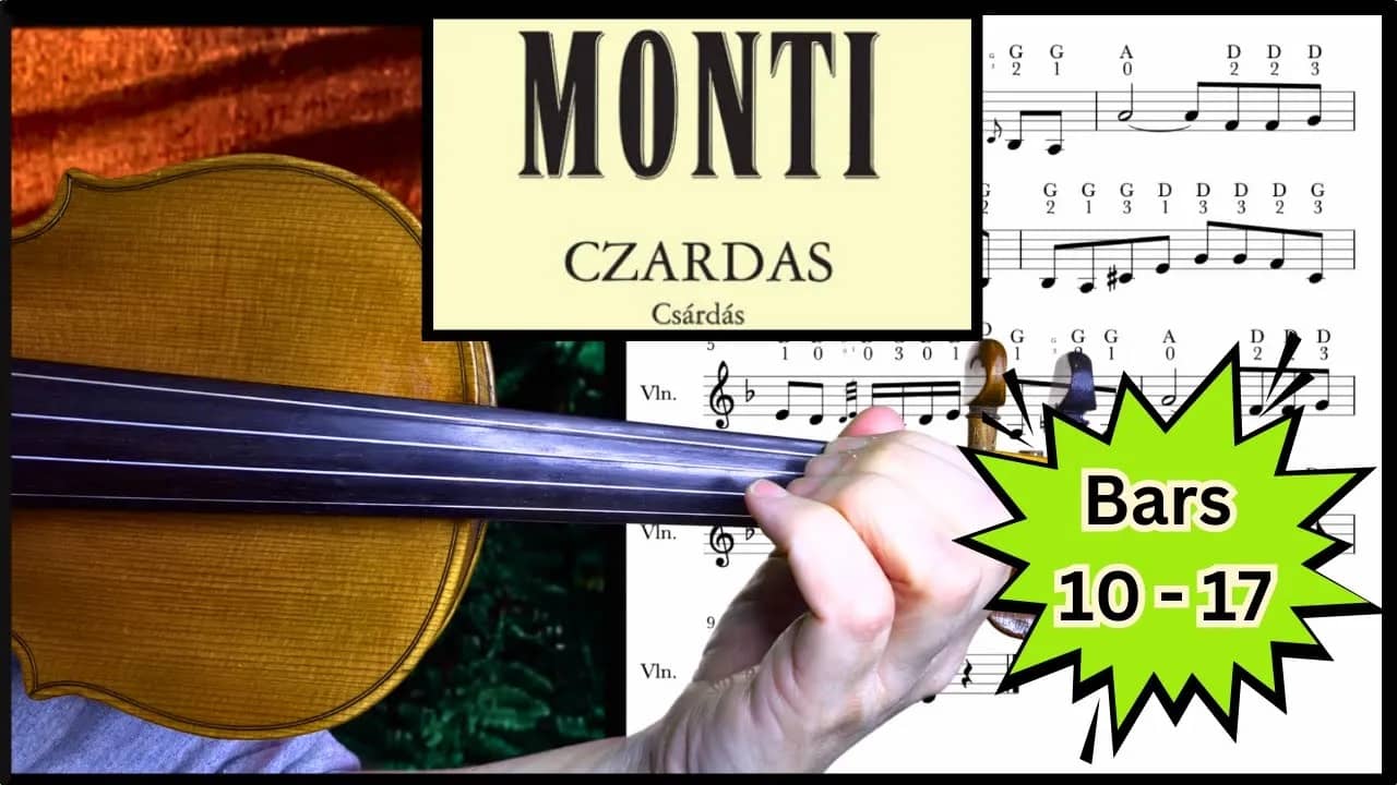 Monti Czardas Bars 10 - 17